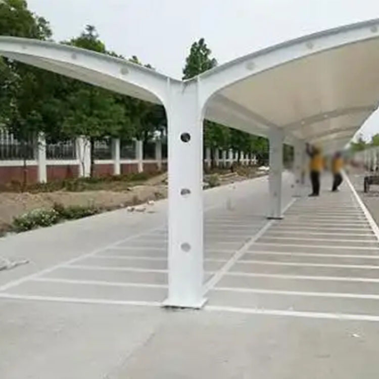 顺平县膜结构电动车棚